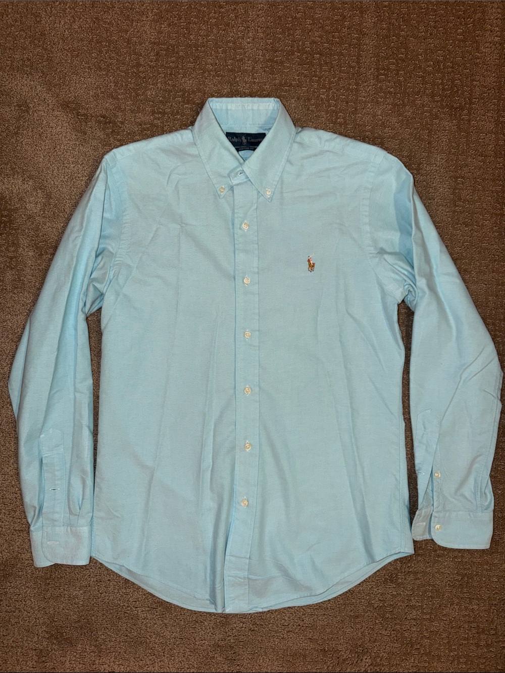 Polo by Ralph Lauren Light Blue Button-Down Dress Shirt